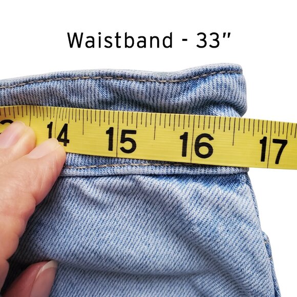 COTTON ON Low Rise Super Baggy Jeans in Breeze Blue Size 30 - Picture 12 of 16